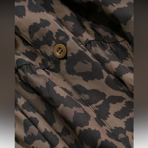 Leopard Print Maxi Dress - Picture 4 of 5